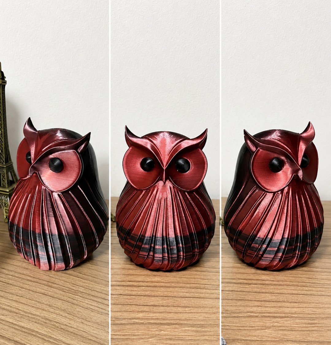 Coruja Impressa 3D